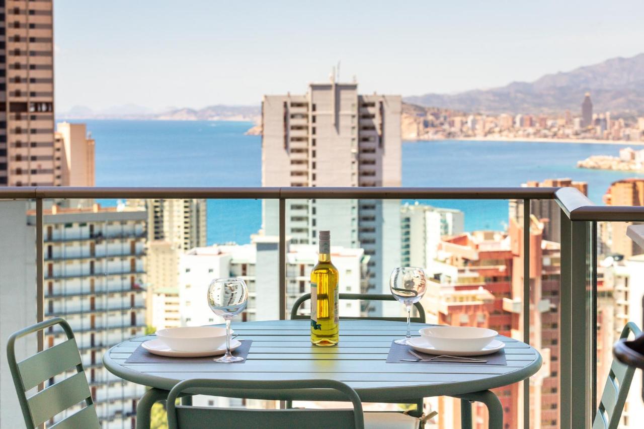 Skyline 11 Sunny Balcony With Stunning Sea Views Leilighet Benidorm Eksteriør bilde
