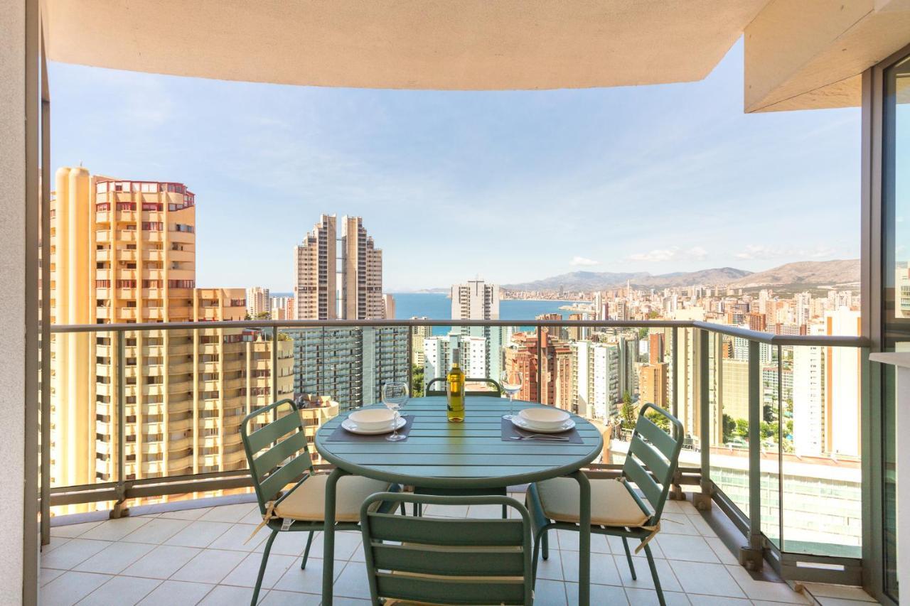 Skyline 11 Sunny Balcony With Stunning Sea Views Leilighet Benidorm Eksteriør bilde
