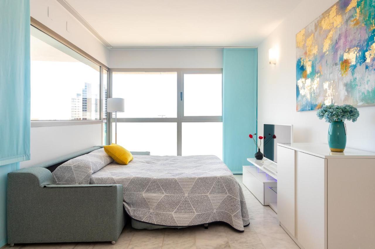 Skyline 11 Sunny Balcony With Stunning Sea Views Leilighet Benidorm Eksteriør bilde
