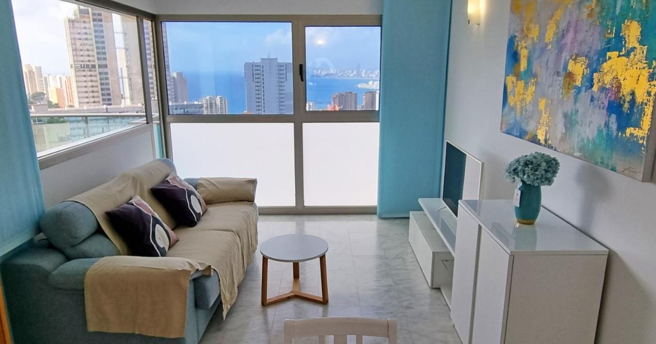 Skyline 11 Sunny Balcony With Stunning Sea Views Leilighet Benidorm Eksteriør bilde