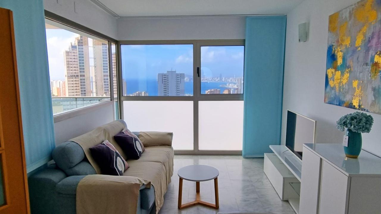 Skyline 11 Sunny Balcony With Stunning Sea Views Leilighet Benidorm Eksteriør bilde