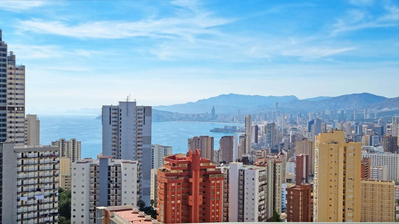 Skyline 11 Sunny Balcony With Stunning Sea Views Leilighet Benidorm Eksteriør bilde